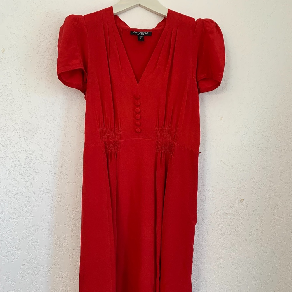 Red dress